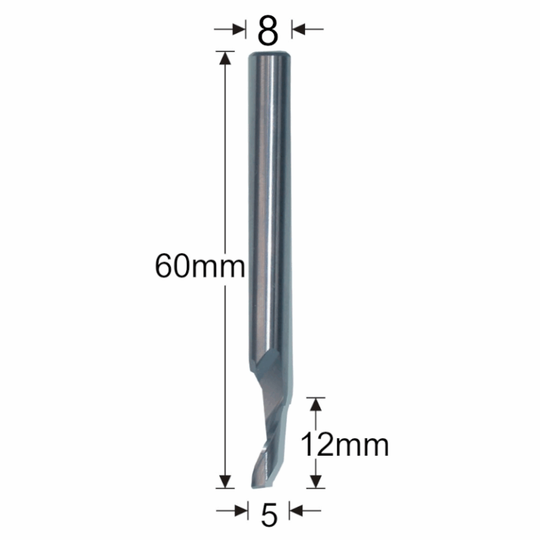 06836 5005 - 5mm Single Flute Router Cutter
