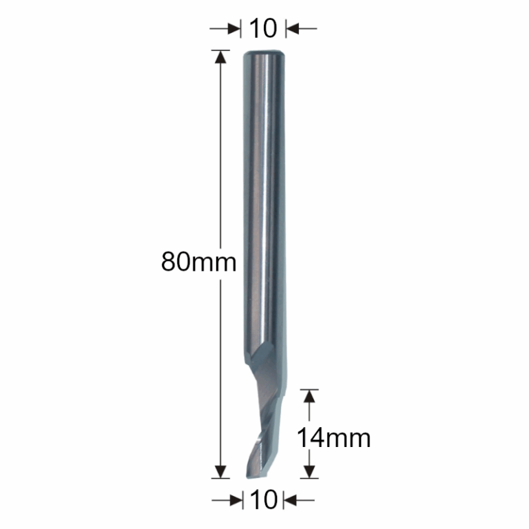 07836 5010 - 10mm Single Flute Router Cutter