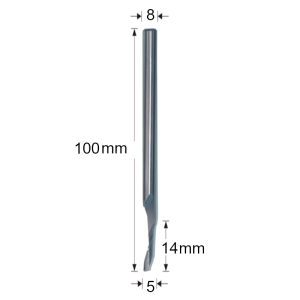 01000 8145 - 5mm Long Series Router Cutter