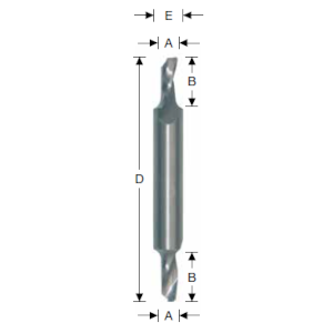 06570 3005 - 5mm Double End Steel Cutter